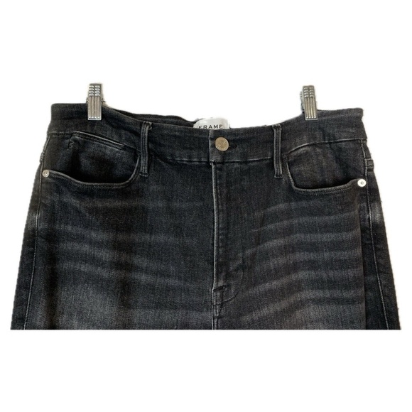 FRAME Women's Le Super High Flare Jeans - Picture 8 of 14